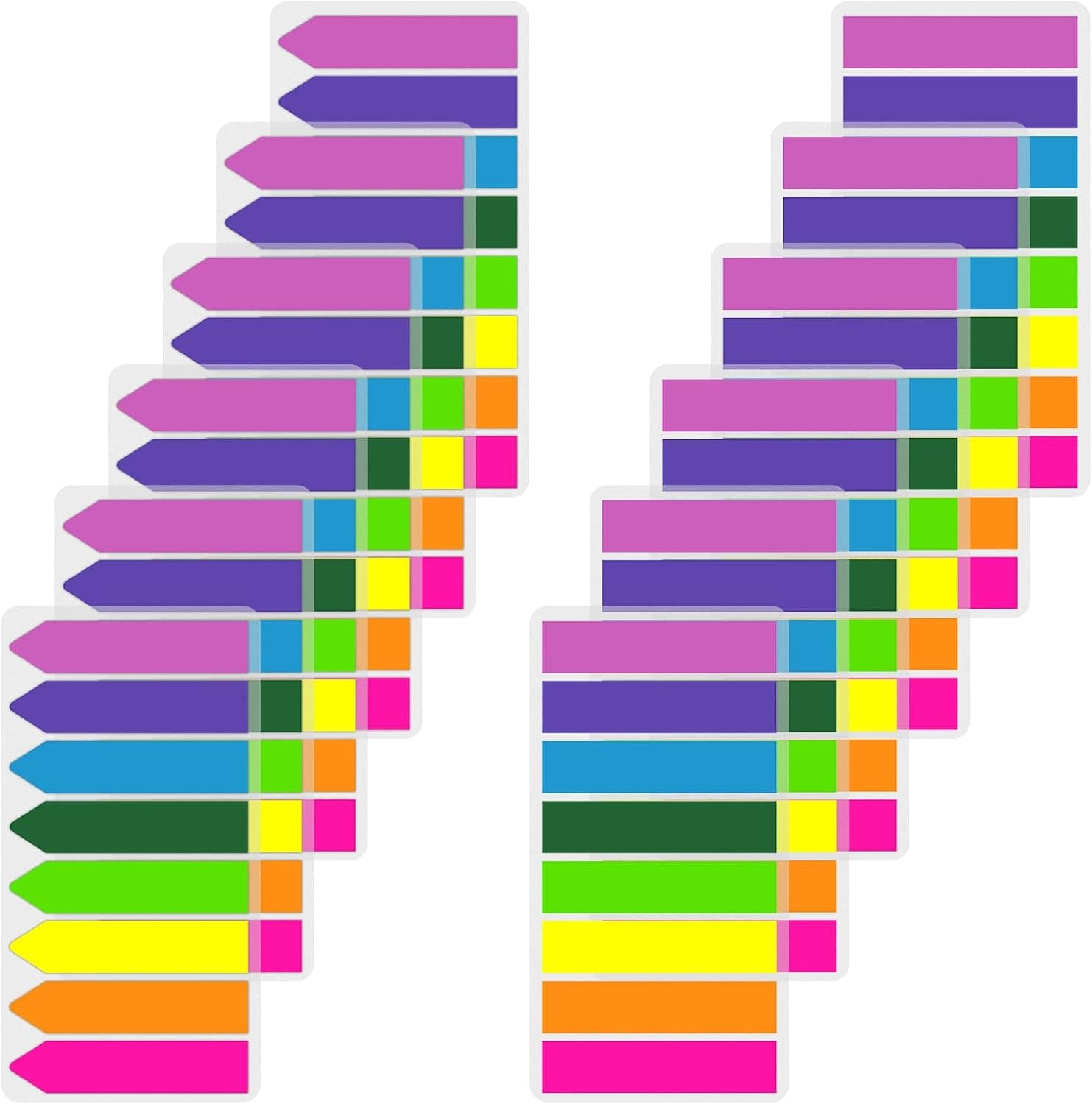 IKKAB Sticky Tabs, 2,400 Pieces
