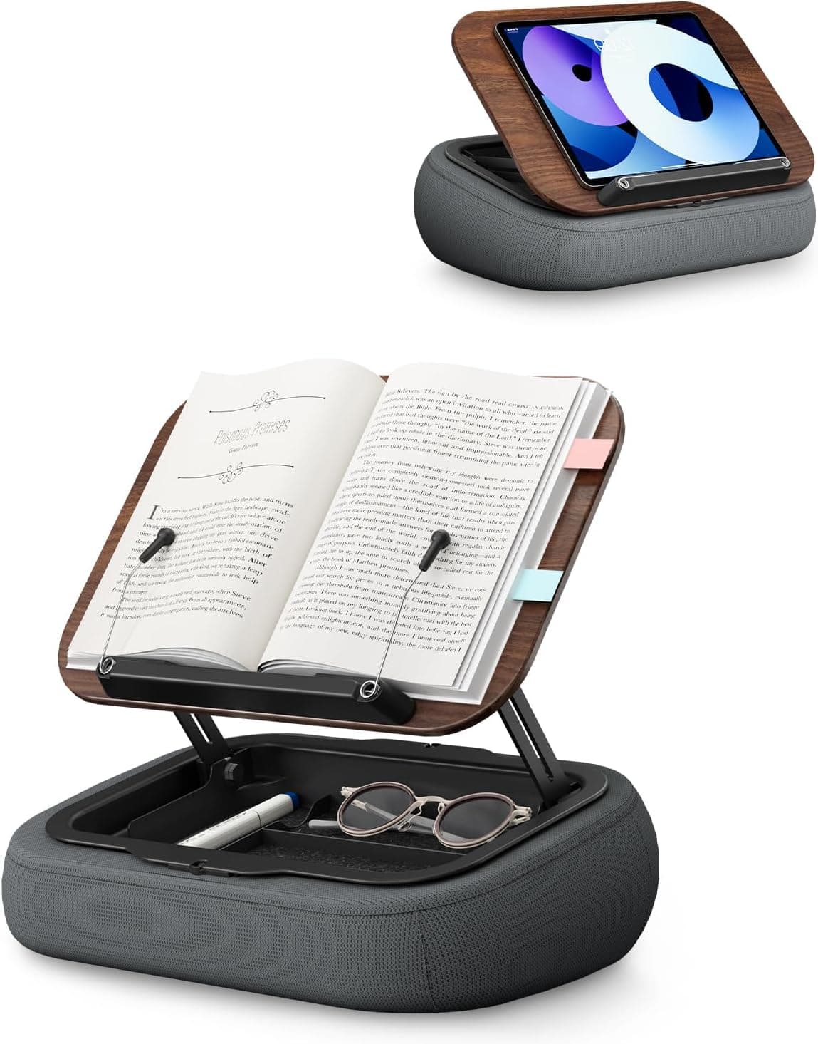 SupeDesk Lap Beanbag Book Stand