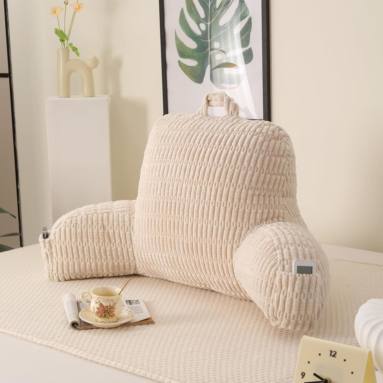 PAJEO Corduroy Reading Pillow