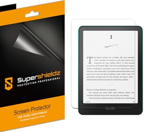 Supershieldz Anti-Glare Screen Protector, 3-Pack (Paperwhite 12th Gen) product photo