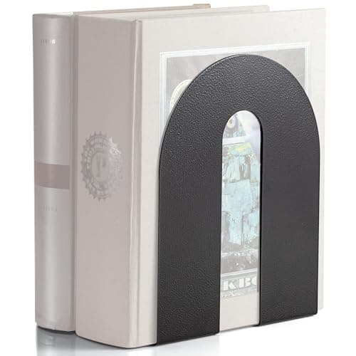 Officemate Heavy Weighted Bookends, 10 in product photo