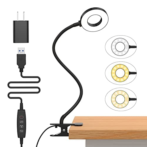 iZELL Clamp Reading Lamp, 15.8 in Arm product photo