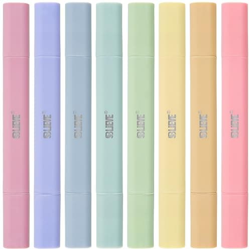 BLIEVE Dual-Tip Bible-Safe Highlighters, 8-Pack product photo