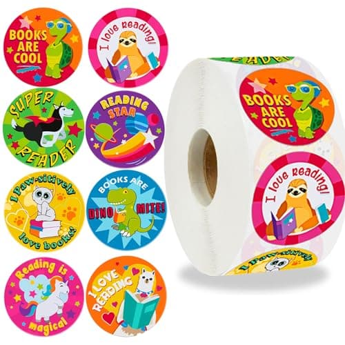 Aisatisforu Reading Reward Stickers, 500-Piece product photo