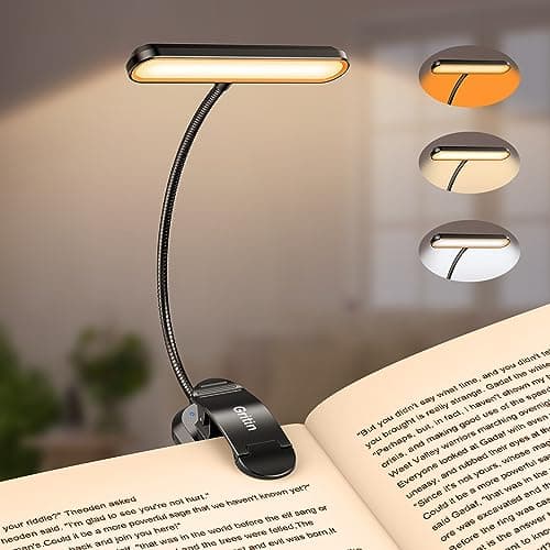 Gritin 19 LED Book Light, 5-Level product photo