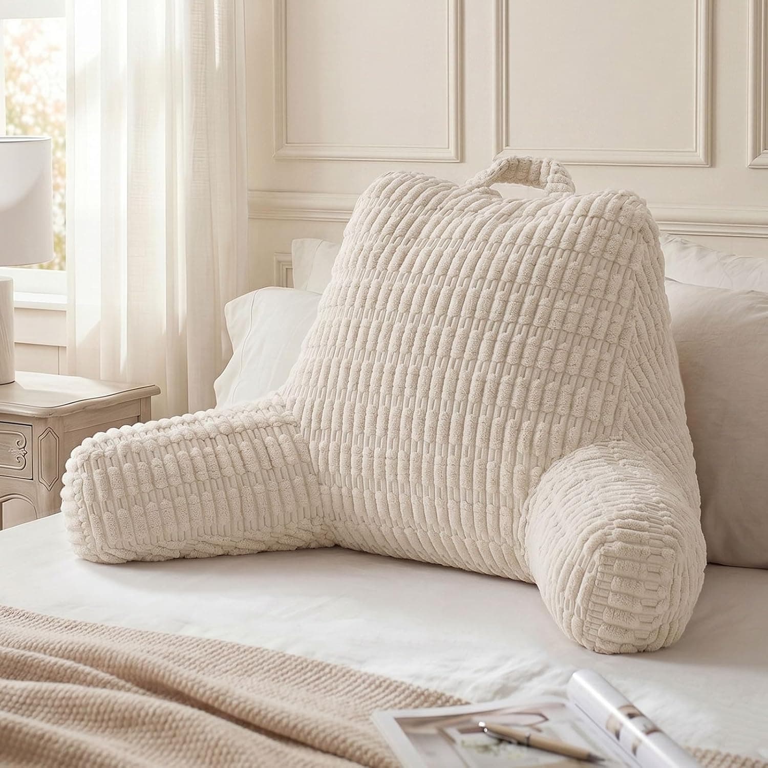 Blissful Diary Reading Pillow product photo