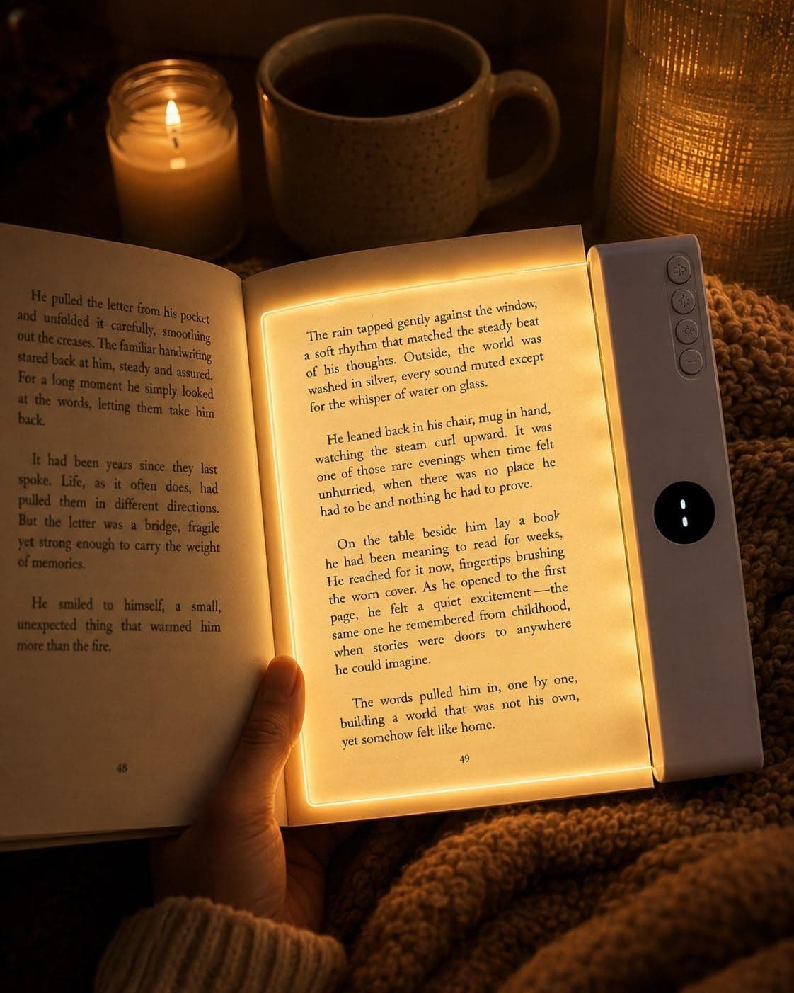 Clear Flat-Panel Book Light product photo
