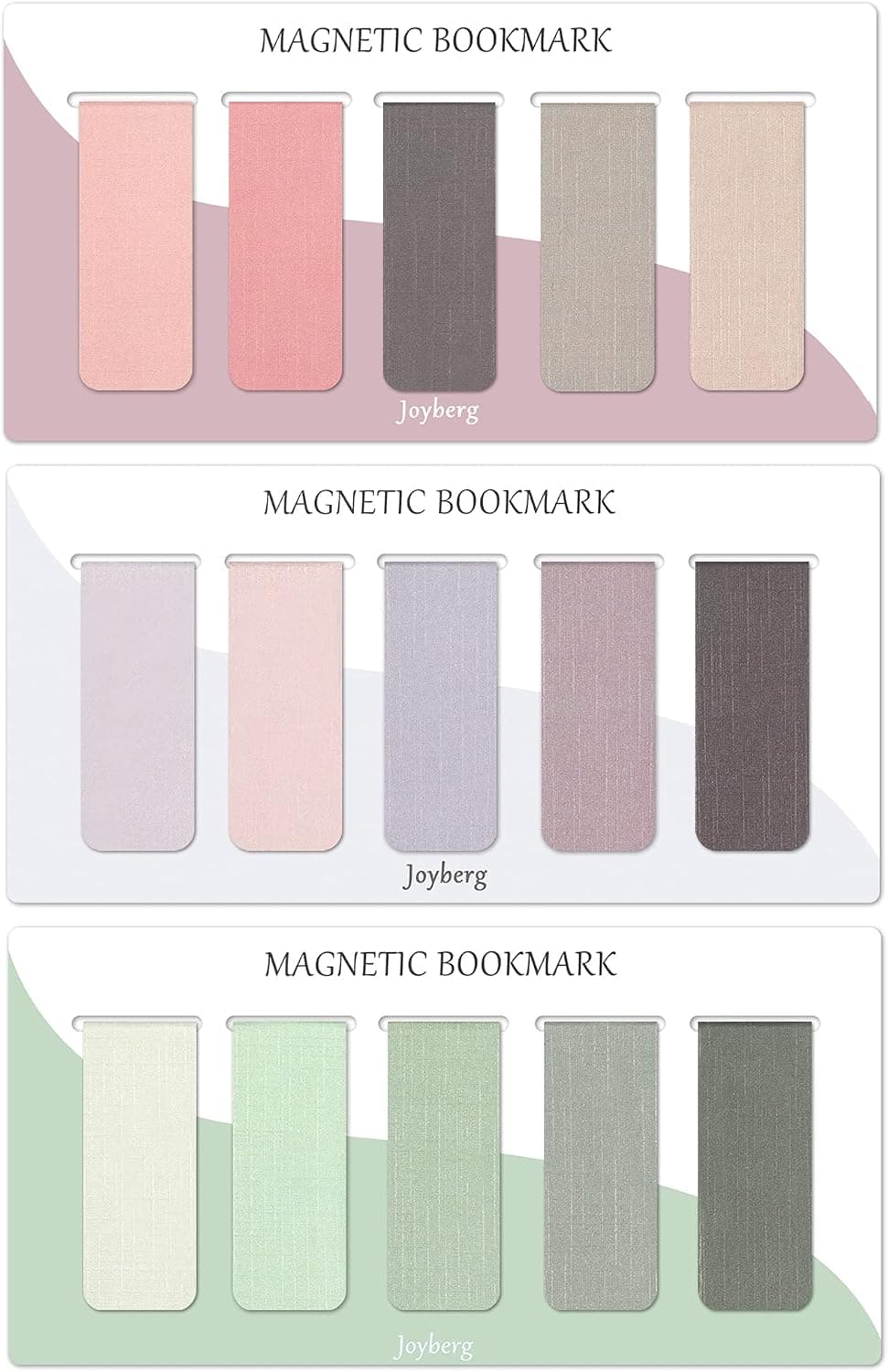 Joyberg Magnetic Bookmarks, 15-Pack product photo