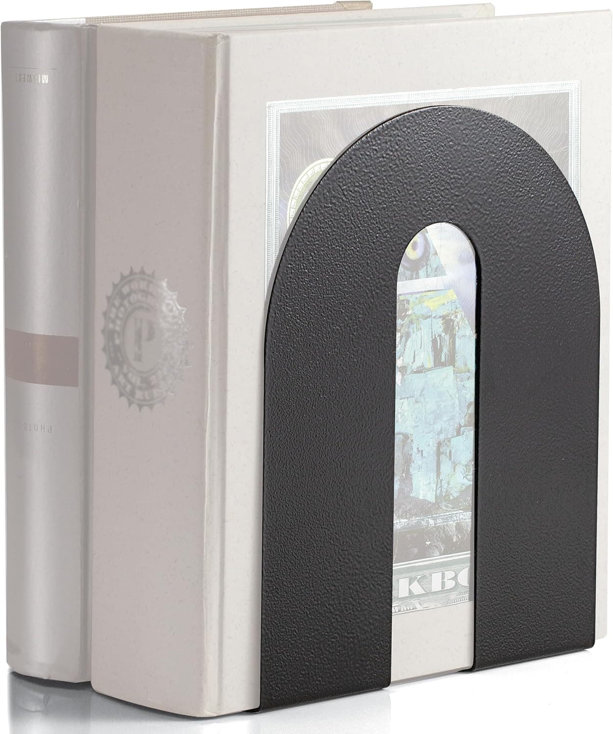 Officemate Heavy Weighted Bookends, 10 in product photo